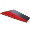 MODULE RECTANGLE EN MOUSSE EN DEUX PARTIES ROUGE ET NOIR - DIMASPORT