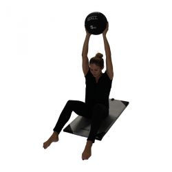TAPIS SPORT / FITNESS REPLIABLE COINS RENFORCÉS 100X50X3CM - DIMASPORT
