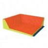 Tapis dossier d'angle quietude 96 x 96 x 30 cm