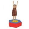 MODULE TRAMPOLINE EN MOUSSE POUR JEUNES ENFANTS 90X90X30CM| DIMAKID