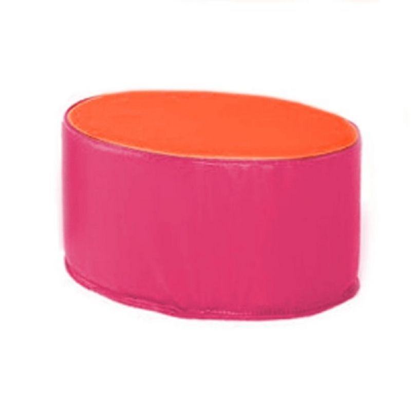 MINI POUF OVAL EN MOUSSE POUR ENFANT 26X34CM MINI POUF OVAL EN MOUSSE POUR ENFANT 26X34CM