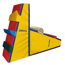 TOUR D'ESCALADE EN MOUSSE POUR ENFANT 4/6 ANS - HAUTEUR 1M80 -DIMAKID