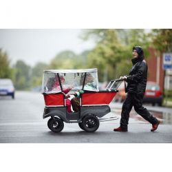 Bache de pluie pour poussette kiddy bus