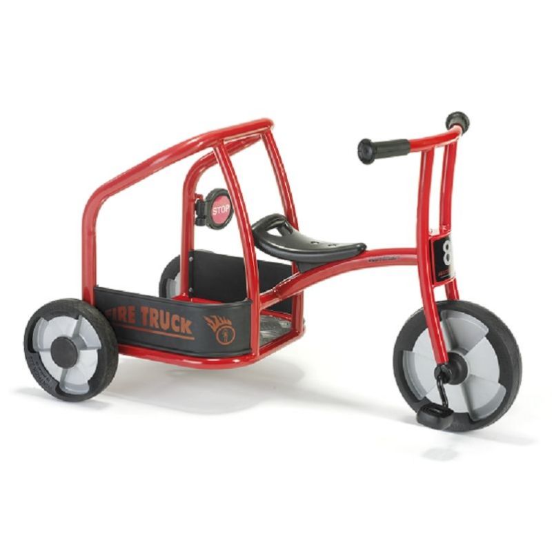 Tricycle bi-place pompier 4-7 ans Tricycle bi-place pompier 4-7 ans