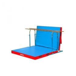 Barres paralleles a poser avec roulementset matelas integres