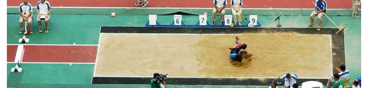 EQUIPEMENT DE JUGE POUR SAUT EN LONGUEUR