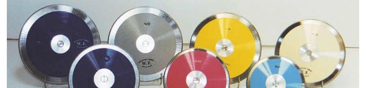 Disques de lancer pour l'athlétisme | Equipement sportif Dimasport